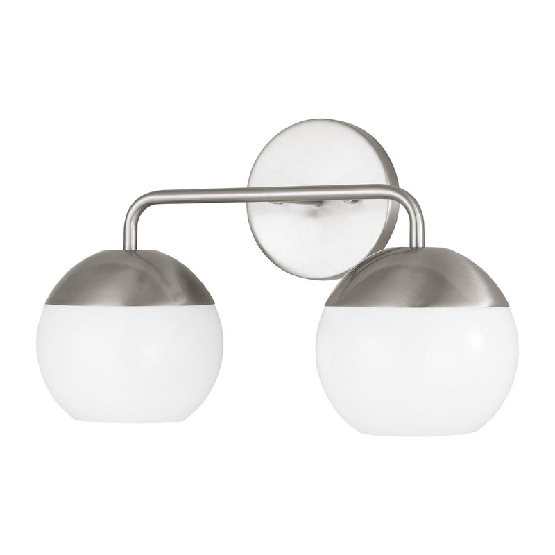 LED Bath Wall Sconce<br /><span style="color:#4AB0CE;">Entrega: 4-10 dias en USA</span><br /><span style="color:#4AB0CE;font-size:60%;">PREGUNTE POR ENTREGA EN PANAMA</span><br />Collection: Alvin<br />Finish: Brushed Nickel