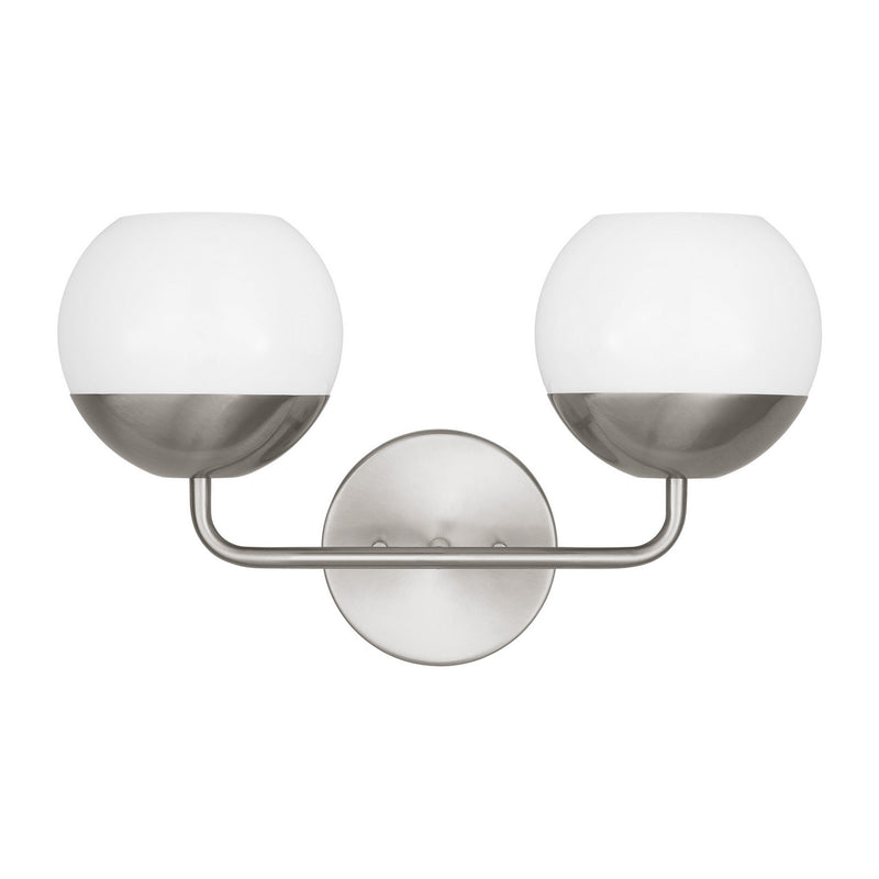 LED Bath Wall Sconce<br /><span style="color:#4AB0CE;">Entrega: 4-10 dias en USA</span><br /><span style="color:#4AB0CE;font-size:60%;">PREGUNTE POR ENTREGA EN PANAMA</span><br />Collection: Alvin<br />Finish: Brushed Nickel