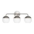 Three Light Bath Vanity<br /><span style="color:#4AB0CE;">Entrega: 4-10 dias en USA</span><br /><span style="color:#4AB0CE;font-size:60%;">PREGUNTE POR ENTREGA EN PANAMA</span><br />Collection: Alvin<br />Finish: Brushed Nickel