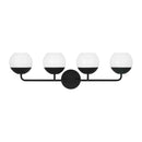 LED Bath Wall Sconce<br /><span style="color:#4AB0CE;">Entrega: 4-10 dias en USA</span><br /><span style="color:#4AB0CE;font-size:60%;">PREGUNTE POR ENTREGA EN PANAMA</span><br />Collection: Alvin<br />Finish: Midnight Black