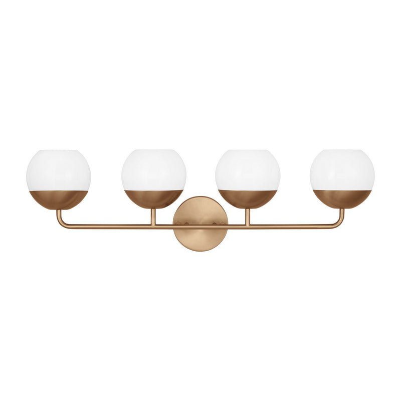 LED Bath Wall Sconce<br /><span style="color:#4AB0CE;">Entrega: 4-10 dias en USA</span><br /><span style="color:#4AB0CE;font-size:60%;">PREGUNTE POR ENTREGA EN PANAMA</span><br />Collection: Alvin<br />Finish: Satin Brass