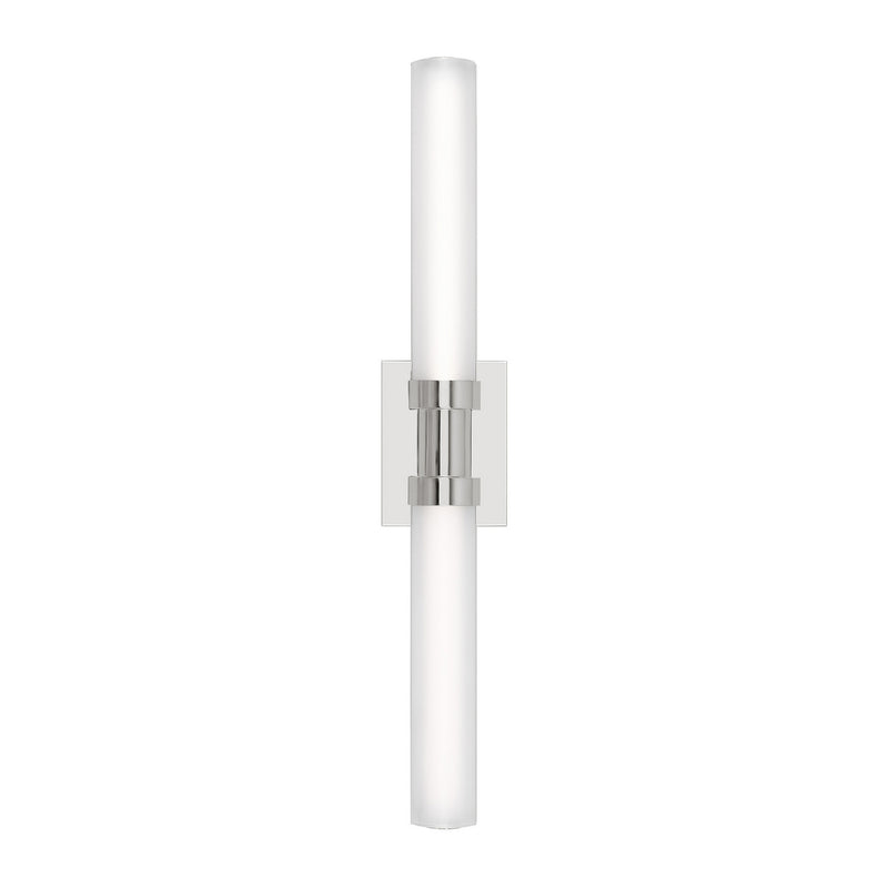 LED Bath Wall Sconce<br /><span style="color:#4AB0CE;">Entrega: 4-10 dias en USA</span><br /><span style="color:#4AB0CE;font-size:60%;">PREGUNTE POR ENTREGA EN PANAMA</span><br />Collection: Kiel<br />Finish: Chrome