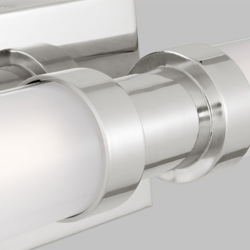 LED Bath Wall Sconce<br /><span style="color:#4AB0CE;">Entrega: 4-10 dias en USA</span><br /><span style="color:#4AB0CE;font-size:60%;">PREGUNTE POR ENTREGA EN PANAMA</span><br />Collection: Kiel<br />Finish: Chrome