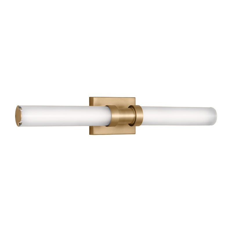 LED Bath Wall Sconce<br /><span style="color:#4AB0CE;">Entrega: 4-10 dias en USA</span><br /><span style="color:#4AB0CE;font-size:60%;">PREGUNTE POR ENTREGA EN PANAMA</span><br />Collection: Kiel<br />Finish: Satin Brass