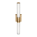 LED Bath Wall Sconce<br /><span style="color:#4AB0CE;">Entrega: 4-10 dias en USA</span><br /><span style="color:#4AB0CE;font-size:60%;">PREGUNTE POR ENTREGA EN PANAMA</span><br />Collection: Kiel<br />Finish: Satin Brass