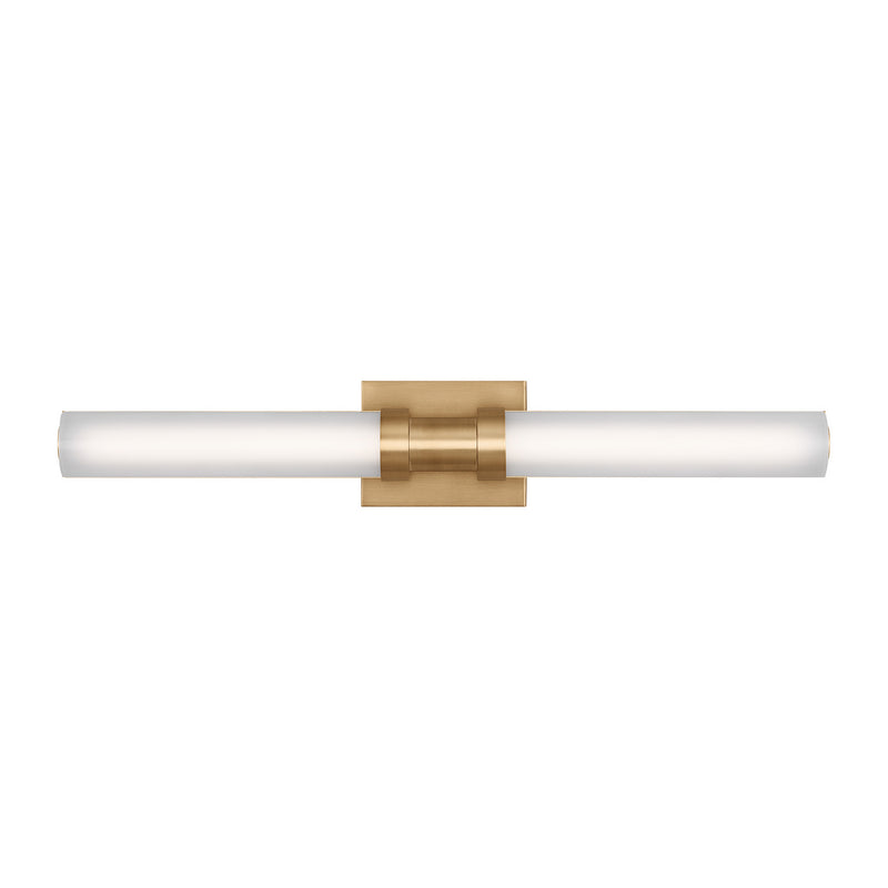 LED Bath Wall Sconce<br /><span style="color:#4AB0CE;">Entrega: 4-10 dias en USA</span><br /><span style="color:#4AB0CE;font-size:60%;">PREGUNTE POR ENTREGA EN PANAMA</span><br />Collection: Kiel<br />Finish: Satin Brass