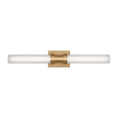 LED Bath Wall Sconce<br /><span style="color:#4AB0CE;">Entrega: 4-10 dias en USA</span><br /><span style="color:#4AB0CE;font-size:60%;">PREGUNTE POR ENTREGA EN PANAMA</span><br />Collection: Kiel<br />Finish: Satin Brass