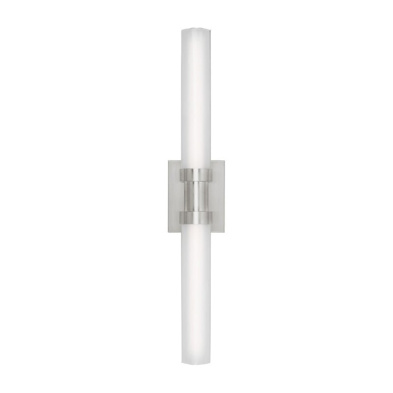 LED Bath Wall Sconce<br /><span style="color:#4AB0CE;">Entrega: 9-10 semanas en USA</span><br /><span style="color:#4AB0CE;font-size:60%;">PREGUNTE POR ENTREGA EN PANAMA</span><br />Collection: Kiel<br />Finish: Brushed Nickel