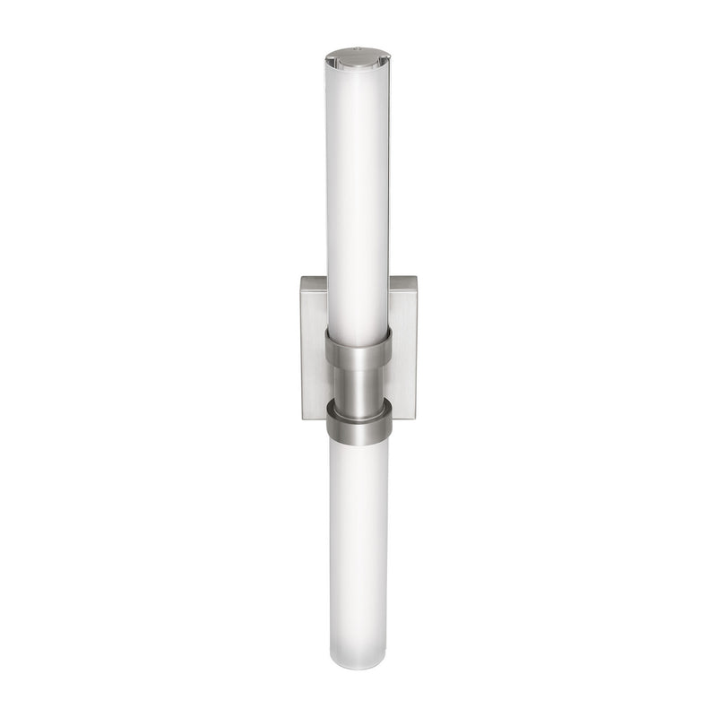 LED Bath Wall Sconce<br /><span style="color:#4AB0CE;">Entrega: 9-10 semanas en USA</span><br /><span style="color:#4AB0CE;font-size:60%;">PREGUNTE POR ENTREGA EN PANAMA</span><br />Collection: Kiel<br />Finish: Brushed Nickel