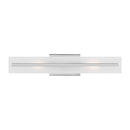 Two Light Bath Vanity<br /><span style="color:#4AB0CE;">Entrega: 7-8 semanas en USA</span><br /><span style="color:#4AB0CE;font-size:60%;">PREGUNTE POR ENTREGA EN PANAMA</span><br />Collection: Dex<br />Finish: Chrome