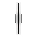 Two Light Bath Vanity<br /><span style="color:#4AB0CE;">Entrega: 4-10 dias en USA</span><br /><span style="color:#4AB0CE;font-size:60%;">PREGUNTE POR ENTREGA EN PANAMA</span><br />Collection: Dex<br />Finish: Midnight Black