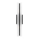Two Light Bath Vanity<br /><span style="color:#4AB0CE;">Entrega: 4-10 dias en USA</span><br /><span style="color:#4AB0CE;font-size:60%;">PREGUNTE POR ENTREGA EN PANAMA</span><br />Collection: Dex<br />Finish: Midnight Black
