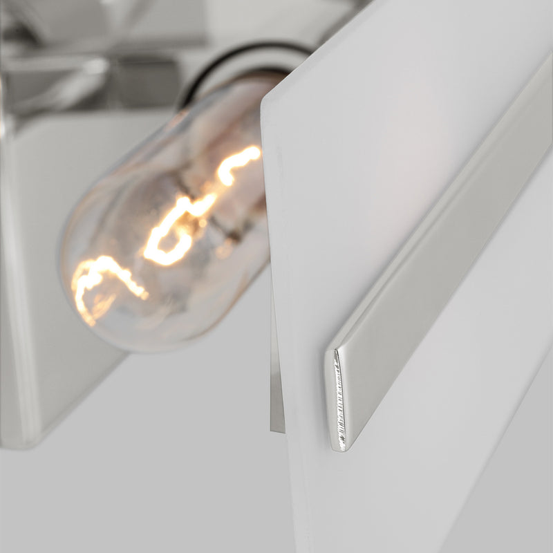 LED Bath Wall Sconce<br /><span style="color:#4AB0CE;">Entrega: 4-10 dias en USA</span><br /><span style="color:#4AB0CE;font-size:60%;">PREGUNTE POR ENTREGA EN PANAMA</span><br />Collection: Dex<br />Finish: Chrome