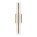 LED Bath Wall Sconce<br /><span style="color:#4AB0CE;">Entrega: 4-10 dias en USA</span><br /><span style="color:#4AB0CE;font-size:60%;">PREGUNTE POR ENTREGA EN PANAMA</span><br />Collection: Dex<br />Finish: Satin Brass