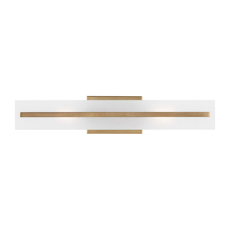 LED Bath Wall Sconce<br /><span style="color:#4AB0CE;">Entrega: 4-10 dias en USA</span><br /><span style="color:#4AB0CE;font-size:60%;">PREGUNTE POR ENTREGA EN PANAMA</span><br />Collection: Dex<br />Finish: Satin Brass