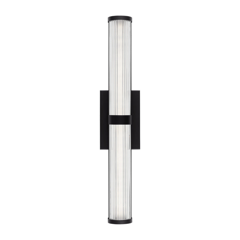 LED Bath Wall Sconce<br /><span style="color:#4AB0CE;">Entrega: 4-10 dias en USA</span><br /><span style="color:#4AB0CE;font-size:60%;">PREGUNTE POR ENTREGA EN PANAMA</span><br />Collection: Syden<br />Finish: Midnight Black