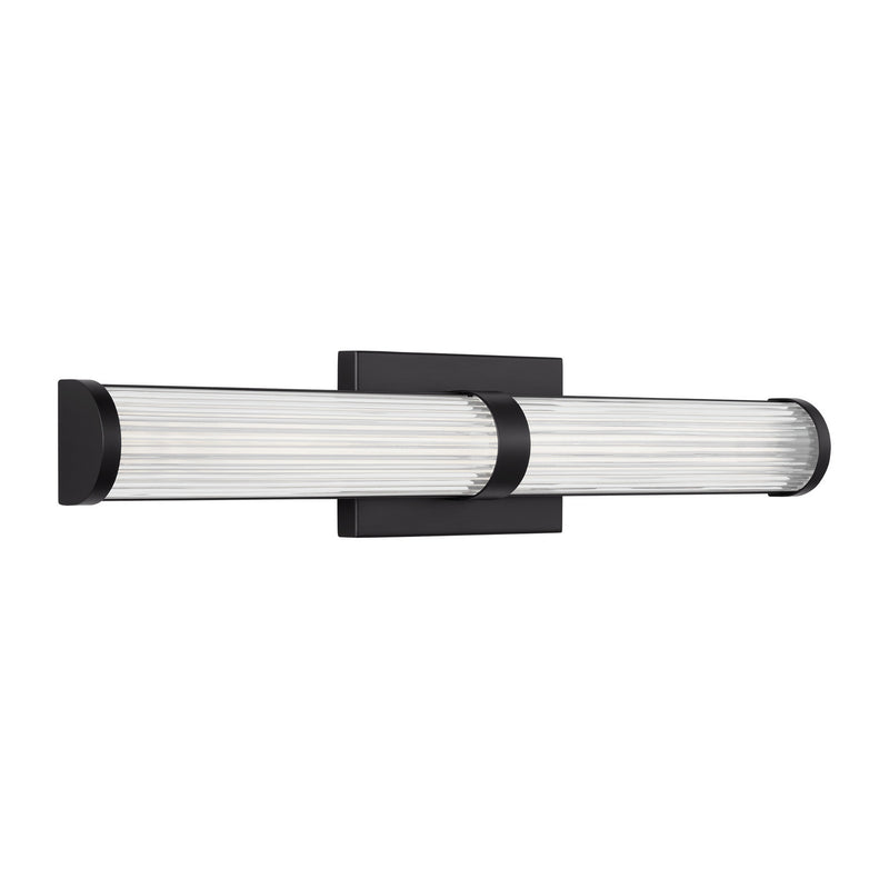 LED Bath Wall Sconce<br /><span style="color:#4AB0CE;">Entrega: 4-10 dias en USA</span><br /><span style="color:#4AB0CE;font-size:60%;">PREGUNTE POR ENTREGA EN PANAMA</span><br />Collection: Syden<br />Finish: Midnight Black