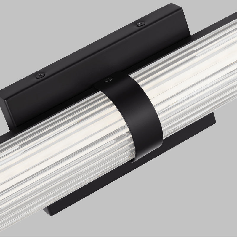 LED Bath Wall Sconce<br /><span style="color:#4AB0CE;">Entrega: 4-10 dias en USA</span><br /><span style="color:#4AB0CE;font-size:60%;">PREGUNTE POR ENTREGA EN PANAMA</span><br />Collection: Syden<br />Finish: Midnight Black