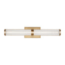 LED Bath Wall Sconce<br /><span style="color:#4AB0CE;">Entrega: 4-10 dias en USA</span><br /><span style="color:#4AB0CE;font-size:60%;">PREGUNTE POR ENTREGA EN PANAMA</span><br />Collection: Syden<br />Finish: Satin Brass