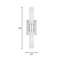 Visual Comfort Studio - 4565002-05 - Two Light Bath Vanity - Keaton - Chrome
