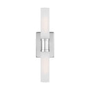 Two Light Bath Vanity<br /><span style="color:#4AB0CE;">Entrega: 4-10 dias en USA</span><br /><span style="color:#4AB0CE;font-size:60%;">PREGUNTE POR ENTREGA EN PANAMA</span><br />Collection: Keaton<br />Finish: Chrome