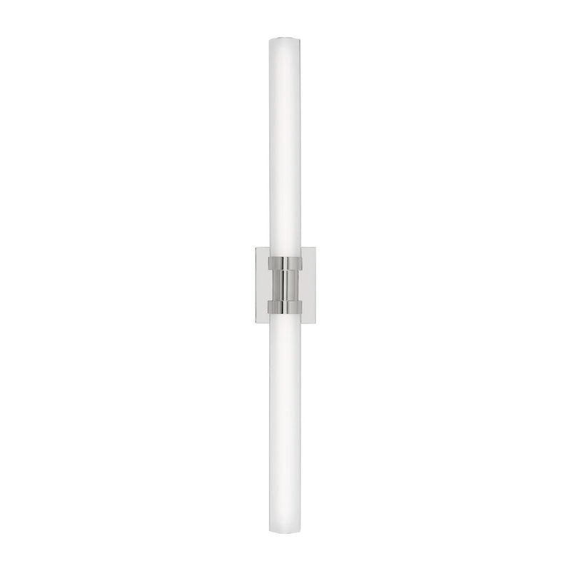 LED Bath Wall Sconce<br /><span style="color:#4AB0CE;">Entrega: 4-10 dias en USA</span><br /><span style="color:#4AB0CE;font-size:60%;">PREGUNTE POR ENTREGA EN PANAMA</span><br />Collection: Kiel<br />Finish: Chrome