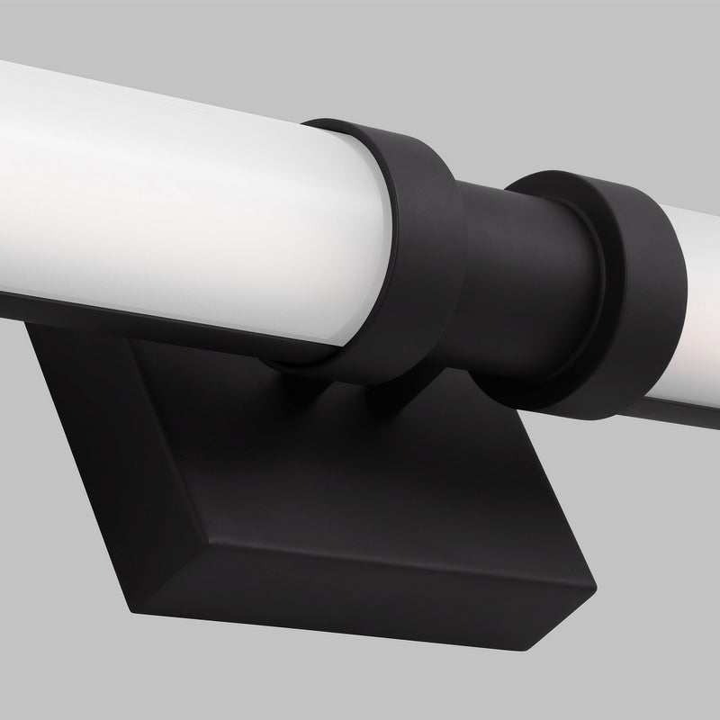 LED Bath Wall Sconce<br /><span style="color:#4AB0CE;">Entrega: 2-3 semanas en USA</span><br /><span style="color:#4AB0CE;font-size:60%;">PREGUNTE POR ENTREGA EN PANAMA</span><br />Collection: Kiel<br />Finish: Midnight Black