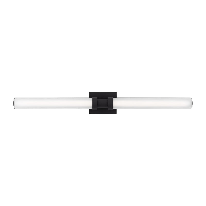 LED Bath Wall Sconce<br /><span style="color:#4AB0CE;">Entrega: 4-10 dias en USA</span><br /><span style="color:#4AB0CE;font-size:60%;">PREGUNTE POR ENTREGA EN PANAMA</span><br />Collection: Kiel<br />Finish: Midnight Black
