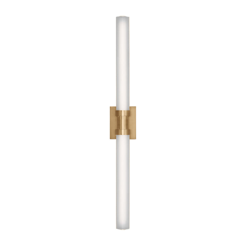 LED Bath Wall Sconce<br /><span style="color:#4AB0CE;">Entrega: 4-10 dias en USA</span><br /><span style="color:#4AB0CE;font-size:60%;">PREGUNTE POR ENTREGA EN PANAMA</span><br />Collection: Kiel<br />Finish: Satin Brass