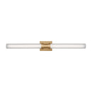 LED Bath Wall Sconce<br /><span style="color:#4AB0CE;">Entrega: 4-10 dias en USA</span><br /><span style="color:#4AB0CE;font-size:60%;">PREGUNTE POR ENTREGA EN PANAMA</span><br />Collection: Kiel<br />Finish: Satin Brass