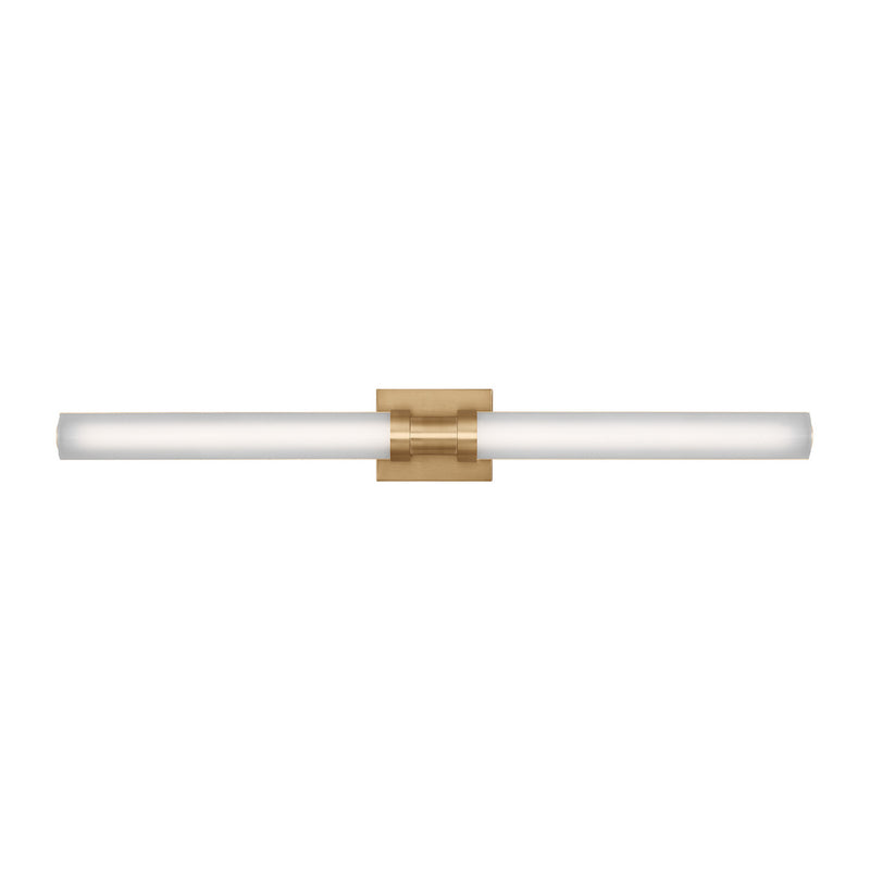 LED Bath Wall Sconce<br /><span style="color:#4AB0CE;">Entrega: 4-10 dias en USA</span><br /><span style="color:#4AB0CE;font-size:60%;">PREGUNTE POR ENTREGA EN PANAMA</span><br />Collection: Kiel<br />Finish: Satin Brass
