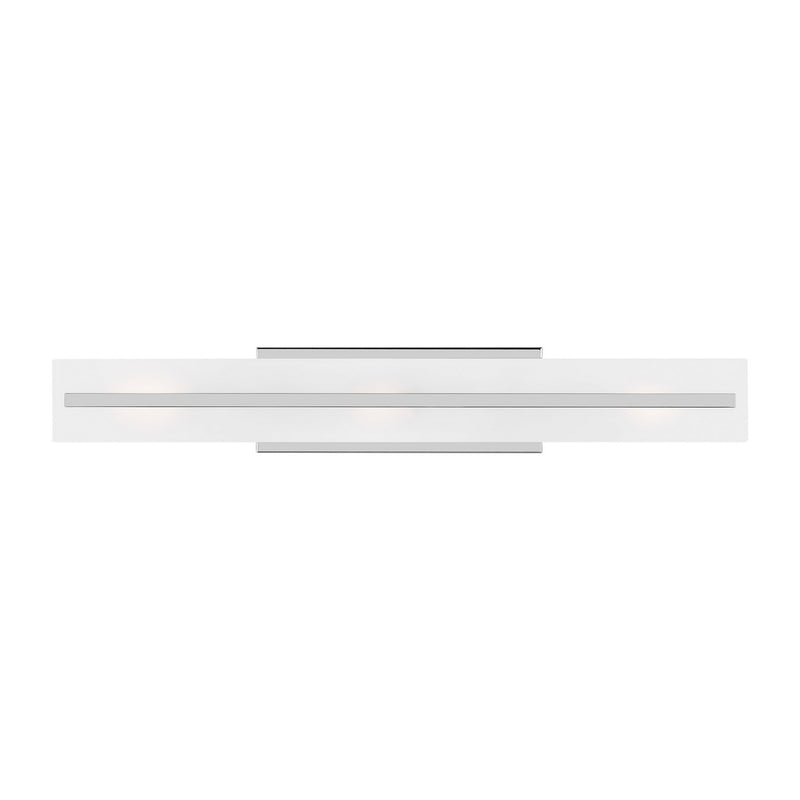 Three Light Bath Vanity<br /><span style="color:#4AB0CE;">Entrega: 4-10 dias en USA</span><br /><span style="color:#4AB0CE;font-size:60%;">PREGUNTE POR ENTREGA EN PANAMA</span><br />Collection: Dex<br />Finish: Chrome