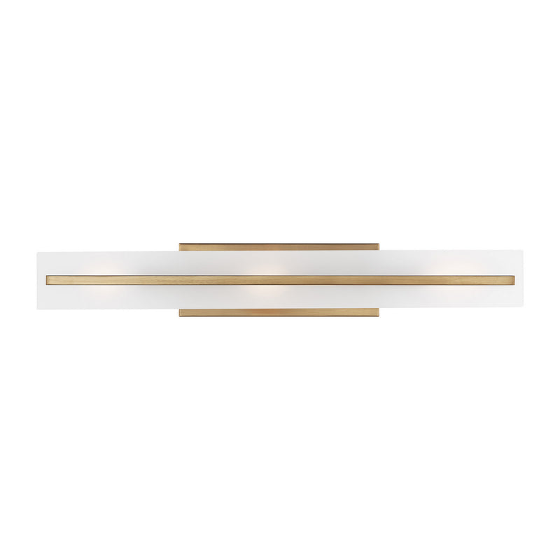 LED Bath Wall Sconce<br /><span style="color:#4AB0CE;">Entrega: 4-10 dias en USA</span><br /><span style="color:#4AB0CE;font-size:60%;">PREGUNTE POR ENTREGA EN PANAMA</span><br />Collection: Dex<br />Finish: Satin Brass