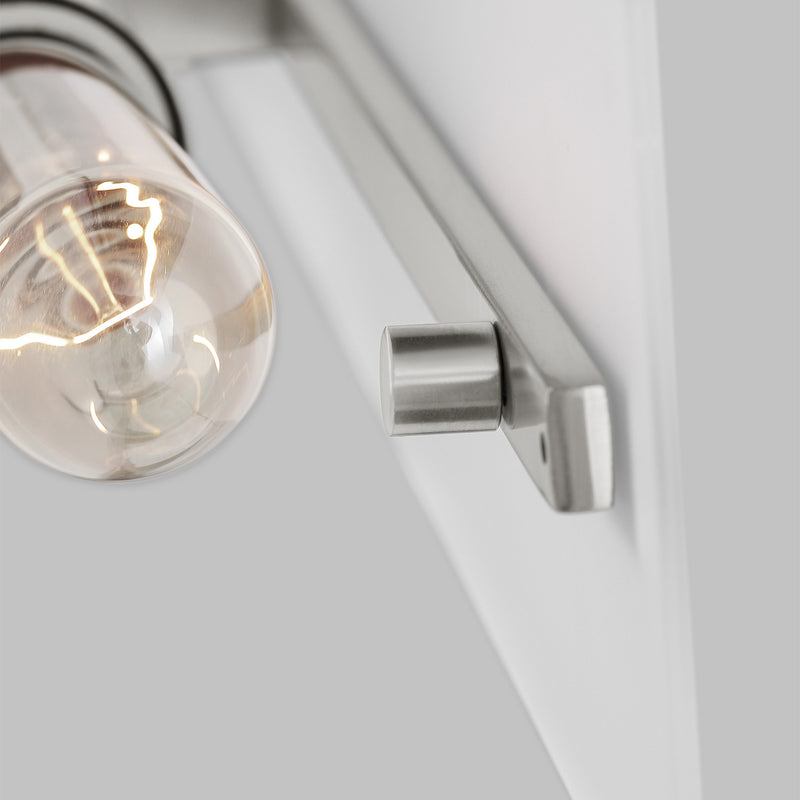 LED Bath Wall Sconce<br /><span style="color:#4AB0CE;">Entrega: 4-10 dias en USA</span><br /><span style="color:#4AB0CE;font-size:60%;">PREGUNTE POR ENTREGA EN PANAMA</span><br />Collection: Dex<br />Finish: Brushed Nickel