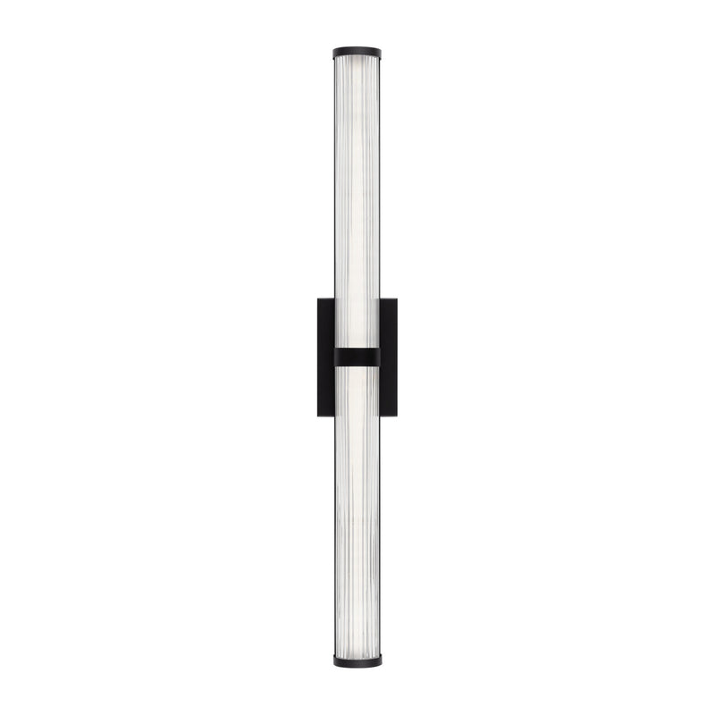 LED Bath Wall Sconce<br /><span style="color:#4AB0CE;">Entrega: 4-10 dias en USA</span><br /><span style="color:#4AB0CE;font-size:60%;">PREGUNTE POR ENTREGA EN PANAMA</span><br />Collection: Syden<br />Finish: Midnight Black