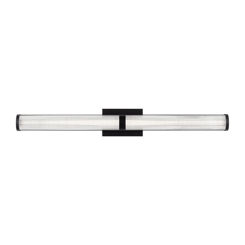LED Bath Wall Sconce<br /><span style="color:#4AB0CE;">Entrega: 4-10 dias en USA</span><br /><span style="color:#4AB0CE;font-size:60%;">PREGUNTE POR ENTREGA EN PANAMA</span><br />Collection: Syden<br />Finish: Midnight Black