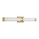 LED Bath Wall Sconce<br /><span style="color:#4AB0CE;">Entrega: 4-10 dias en USA</span><br /><span style="color:#4AB0CE;font-size:60%;">PREGUNTE POR ENTREGA EN PANAMA</span><br />Collection: Syden<br />Finish: Satin Brass