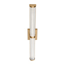 LED Bath Wall Sconce<br /><span style="color:#4AB0CE;">Entrega: 4-10 dias en USA</span><br /><span style="color:#4AB0CE;font-size:60%;">PREGUNTE POR ENTREGA EN PANAMA</span><br />Collection: Syden<br />Finish: Satin Brass