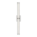 LED Bath Wall Sconce<br /><span style="color:#4AB0CE;">Entrega: 4-10 dias en USA</span><br /><span style="color:#4AB0CE;font-size:60%;">PREGUNTE POR ENTREGA EN PANAMA</span><br />Collection: Syden<br />Finish: Brushed Nickel