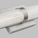 LED Bath Wall Sconce<br /><span style="color:#4AB0CE;">Entrega: 4-10 dias en USA</span><br /><span style="color:#4AB0CE;font-size:60%;">PREGUNTE POR ENTREGA EN PANAMA</span><br />Collection: Syden<br />Finish: Brushed Nickel