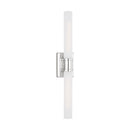 Two Light Bath Vanity<br /><span style="color:#4AB0CE;">Entrega: 4-10 dias en USA</span><br /><span style="color:#4AB0CE;font-size:60%;">PREGUNTE POR ENTREGA EN PANAMA</span><br />Collection: Keaton<br />Finish: Chrome