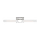 Two Light Bath Vanity<br /><span style="color:#4AB0CE;">Entrega: 4-10 dias en USA</span><br /><span style="color:#4AB0CE;font-size:60%;">PREGUNTE POR ENTREGA EN PANAMA</span><br />Collection: Keaton<br />Finish: Chrome