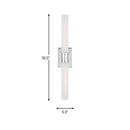 Visual Comfort Studio - 4665002-05 - Two Light Bath Vanity - Keaton - Chrome