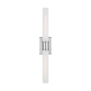 Two Light Bath Vanity<br /><span style="color:#4AB0CE;">Entrega: 4-10 dias en USA</span><br /><span style="color:#4AB0CE;font-size:60%;">PREGUNTE POR ENTREGA EN PANAMA</span><br />Collection: Keaton<br />Finish: Brushed Nickel