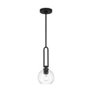One Light Pendant<br /><span style="color:#4AB0CE;">Entrega: 4-10 dias en USA</span><br /><span style="color:#4AB0CE;font-size:60%;">PREGUNTE POR ENTREGA EN PANAMA</span><br />Collection: Codyn<br />Finish: Midnight Black