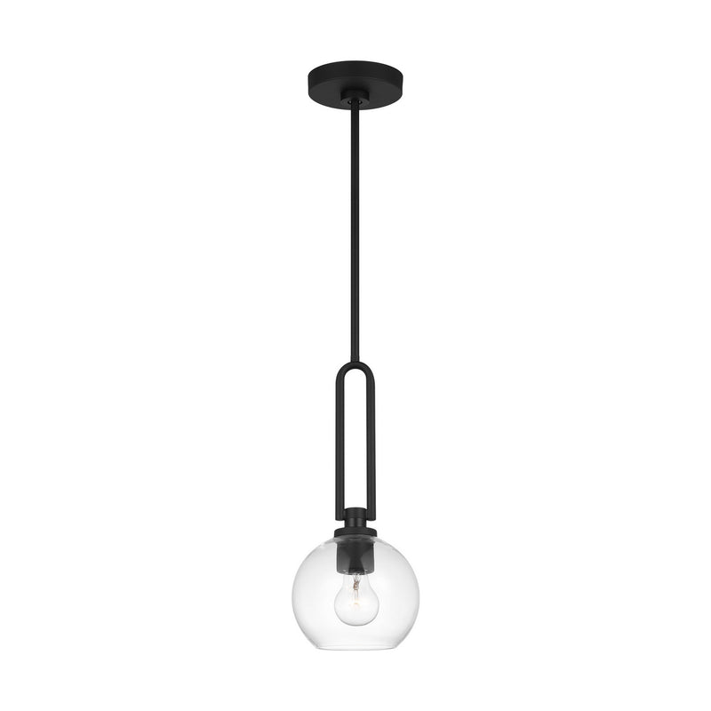 One Light Pendant<br /><span style="color:#4AB0CE;">Entrega: 4-10 dias en USA</span><br /><span style="color:#4AB0CE;font-size:60%;">PREGUNTE POR ENTREGA EN PANAMA</span><br />Collection: Codyn<br />Finish: Midnight Black