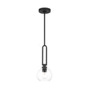 One Light Pendant<br /><span style="color:#4AB0CE;">Entrega: 4-10 dias en USA</span><br /><span style="color:#4AB0CE;font-size:60%;">PREGUNTE POR ENTREGA EN PANAMA</span><br />Collection: Codyn<br />Finish: Midnight Black