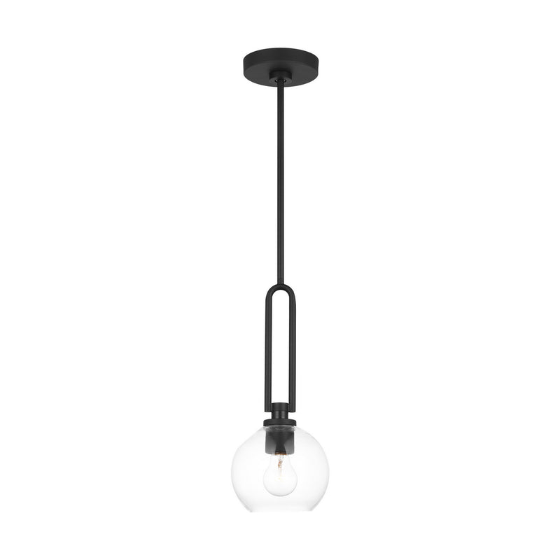 One Light Pendant<br /><span style="color:#4AB0CE;">Entrega: 4-10 dias en USA</span><br /><span style="color:#4AB0CE;font-size:60%;">PREGUNTE POR ENTREGA EN PANAMA</span><br />Collection: Codyn<br />Finish: Midnight Black