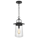 One Light Outdoor Pendant<br /><span style="color:#4AB0CE;">Entrega: 4-10 dias en USA</span><br /><span style="color:#4AB0CE;font-size:60%;">PREGUNTE POR ENTREGA EN PANAMA</span><br />Collection: Tybee<br />Finish: Black