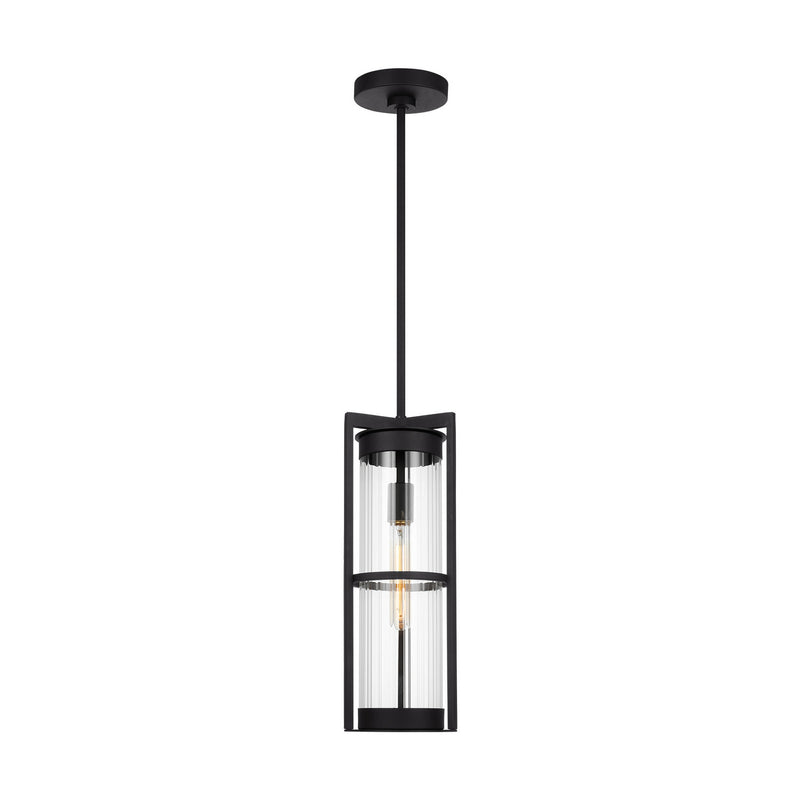 One Light Outdoor Pendant<br /><span style="color:#4AB0CE;">Entrega: 4-10 dias en USA</span><br /><span style="color:#4AB0CE;font-size:60%;">PREGUNTE POR ENTREGA EN PANAMA</span><br />Collection: Alcona<br />Finish: Black